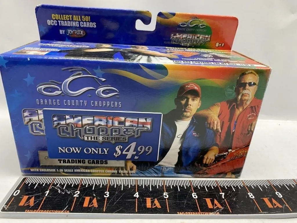OCC American Chopper Trading Cards Box (Jet Bike)