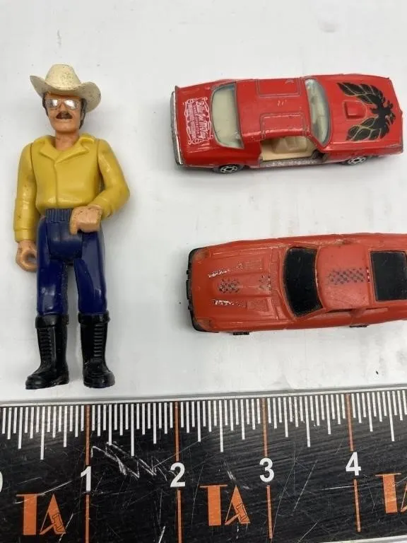 Vintage Trans-Am Diecast Cars & Figure Lot