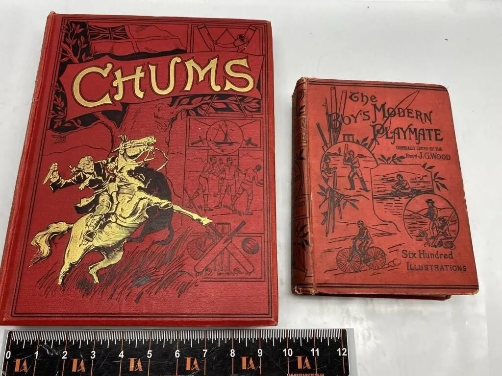 CHUMS & Boy's Modern Playmate antique books