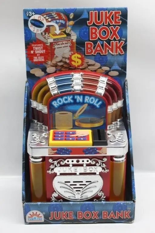Funrise Juke Box Bank - Rock 'N Roll Coin Bank