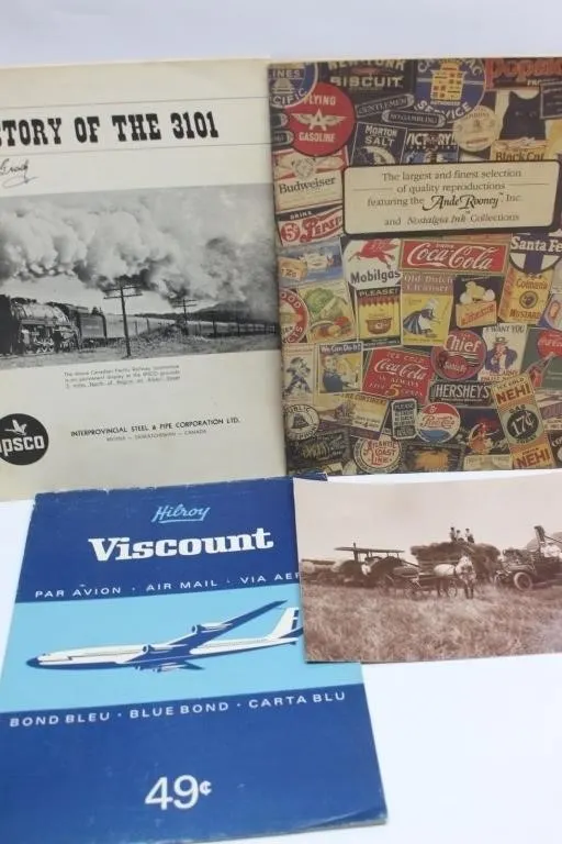 Vintage Ephemera Lot: 3101 Booklet, Ads, Photo