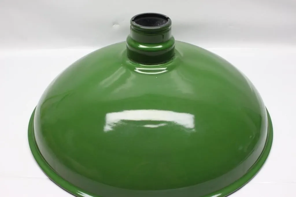 Green Enamel Industrial Barn Light Shade, MTS