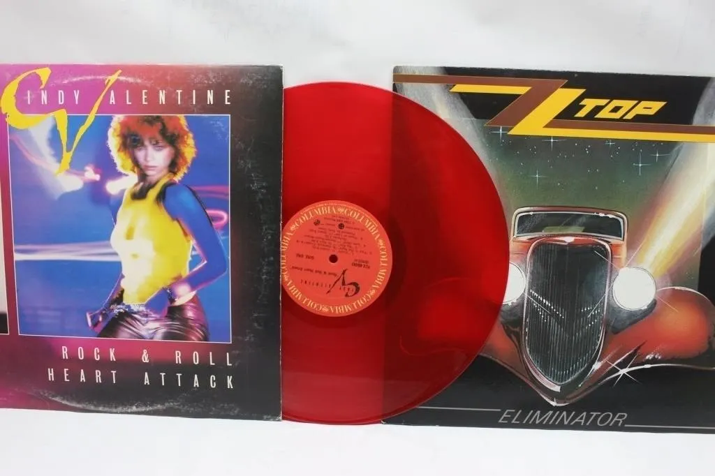 Vinyl LPs: Cindy Valentine & ZZ Top Eliminator