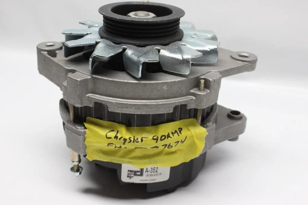 Chrysler 90 Amp Alternator, Fits 5227674