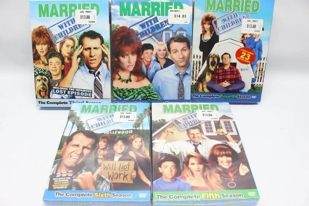 Married With Children Complete Seasons 2-6 DVD