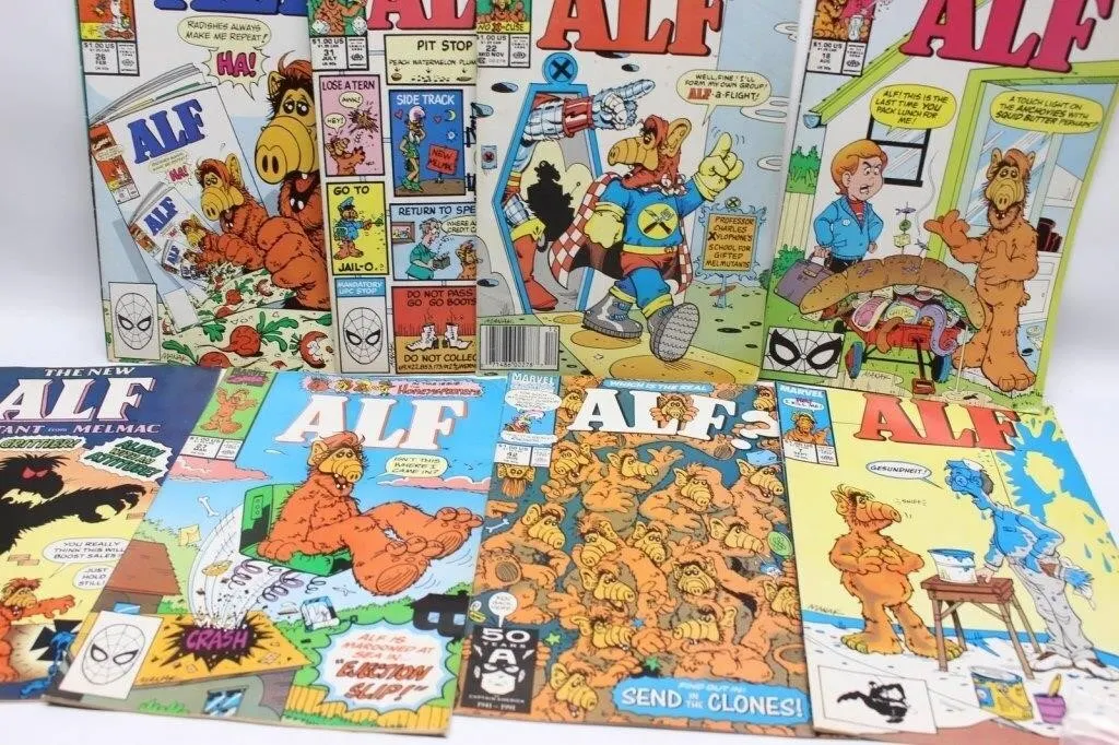 ALF Marvel Comics Lot, 11 Issues