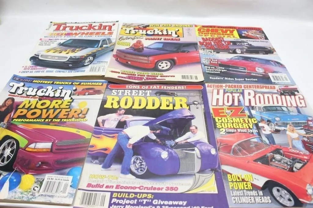 Vintage Truckin', Hot Rodding & Street Rodder