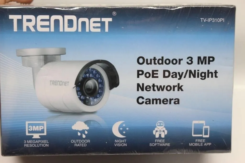 TRENDnet TV-IP310PI Outdoor 3MP PoE Network Camera
