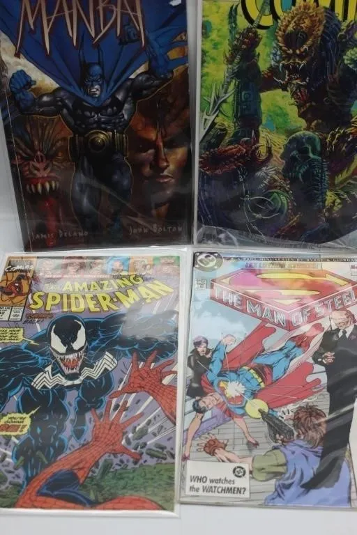 Comic Book Lot: Batman, Spider-Man, Superman +