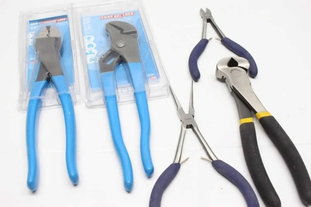 Channellock Pliers & Cutters Assortment, 6 Pieces