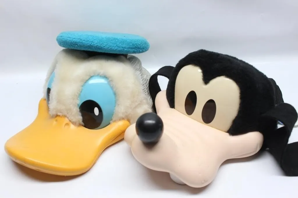 Donald Duck & Goofy Character Masks with Doll