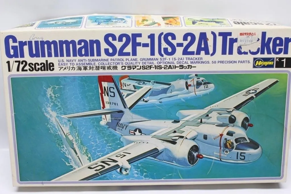 Hasegawa Grumman S2F-1 (S-2A) Tracker 1/72 Model