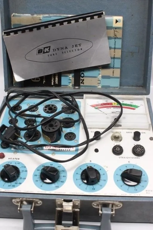 B&K Dyna Jet Model 606 Tube Tester in Case