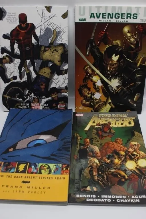 Marvel Graphic Novels Lot: Avengers, X-Men +