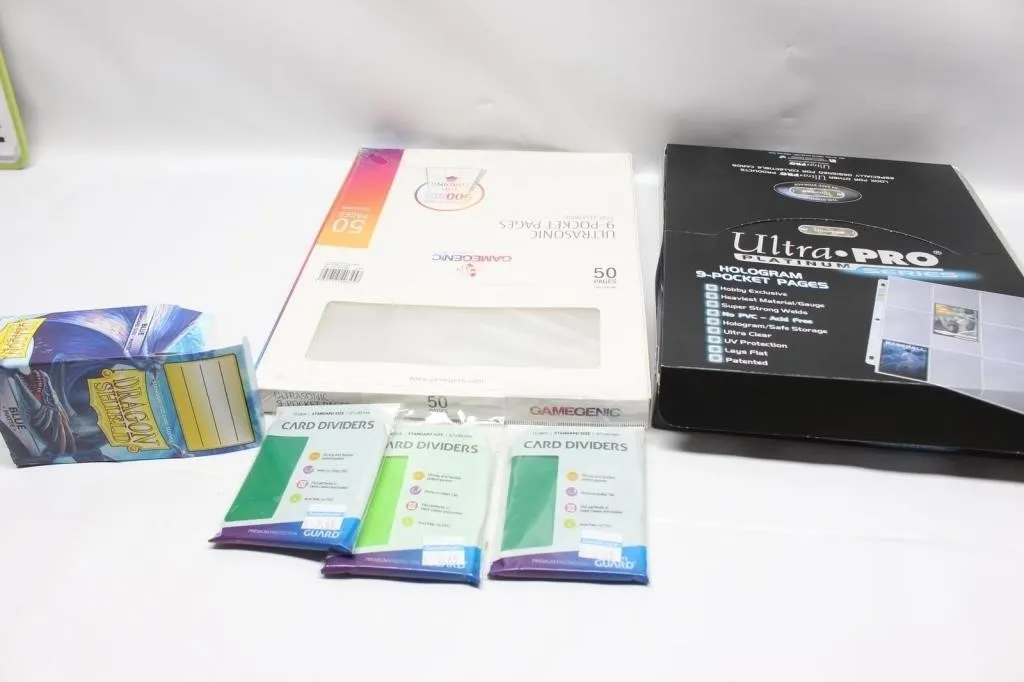 Card Storage Lot: Ultra Pro, Gamegenic, Dividers
