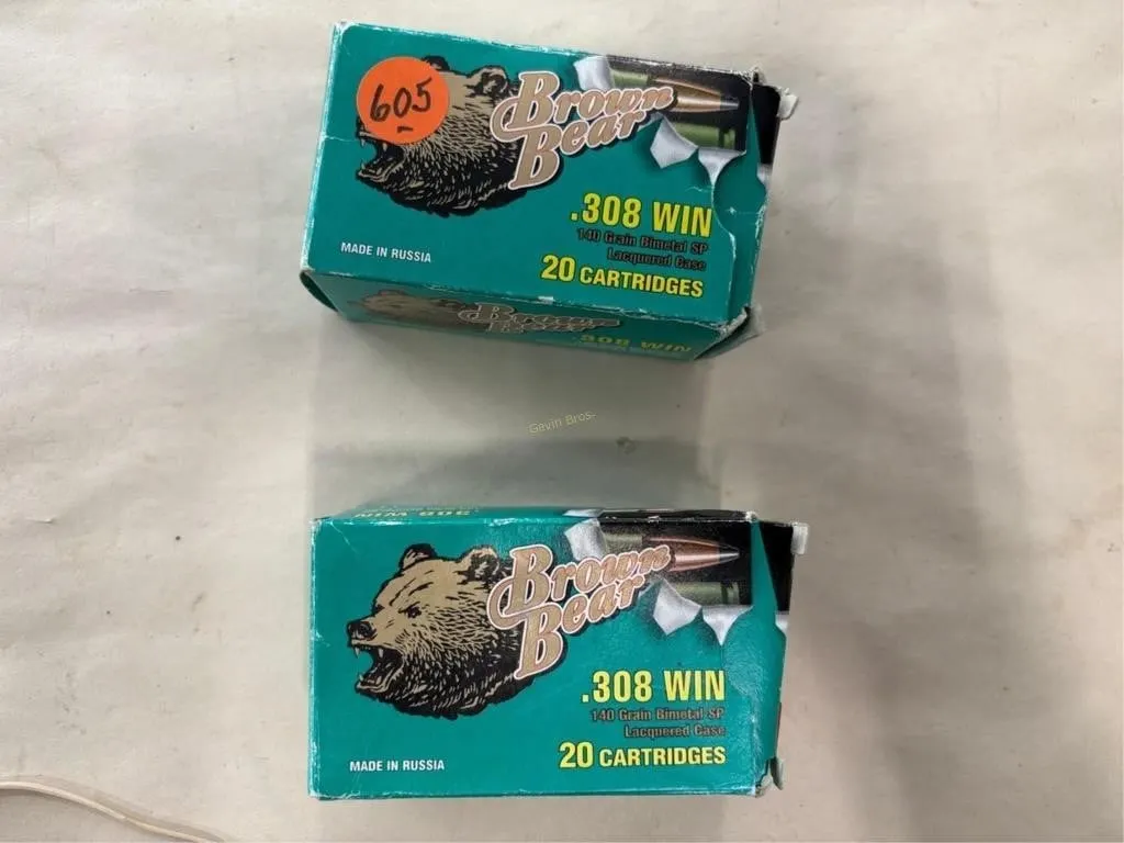 38 Rds +/- 308 WIN