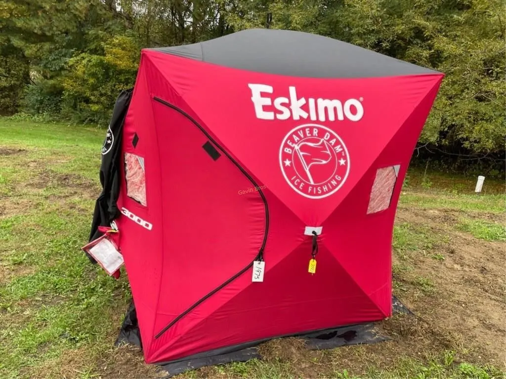Eskimo Beaver Dam Ice Fishing Shanty