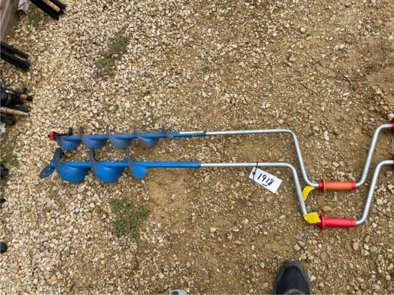 (2) Ice Augers