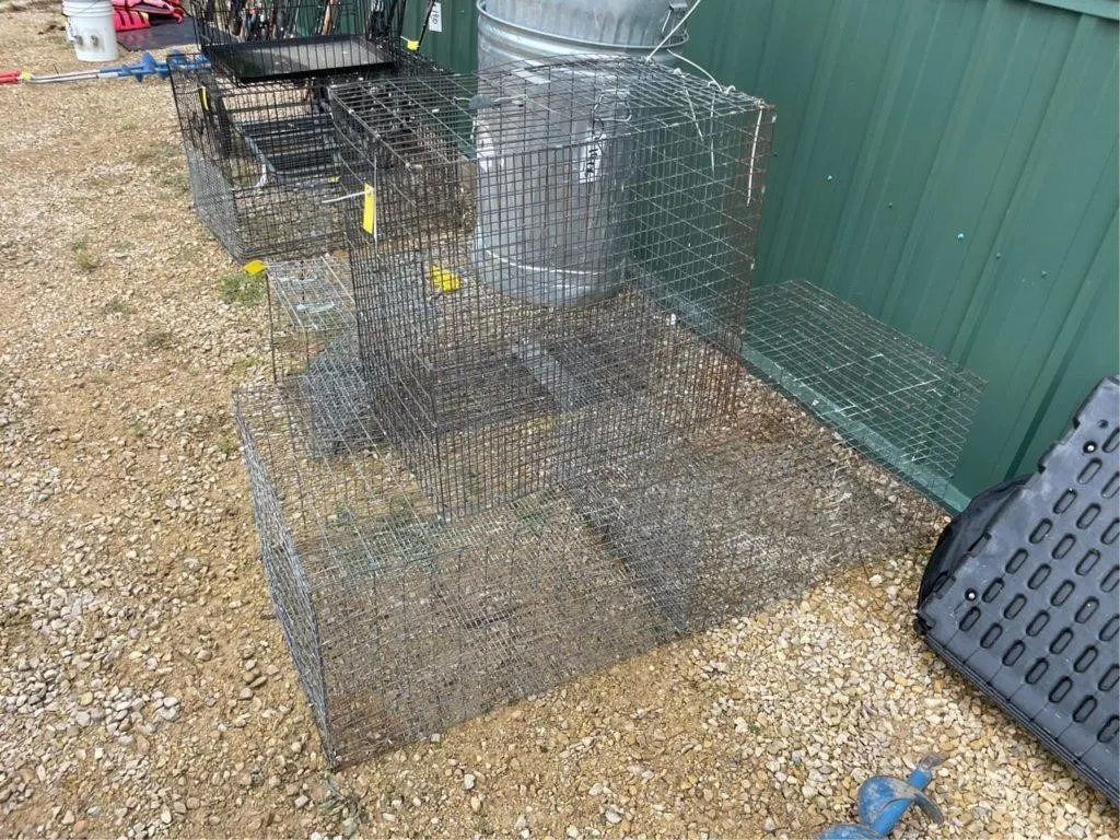 (2) Animal Cages