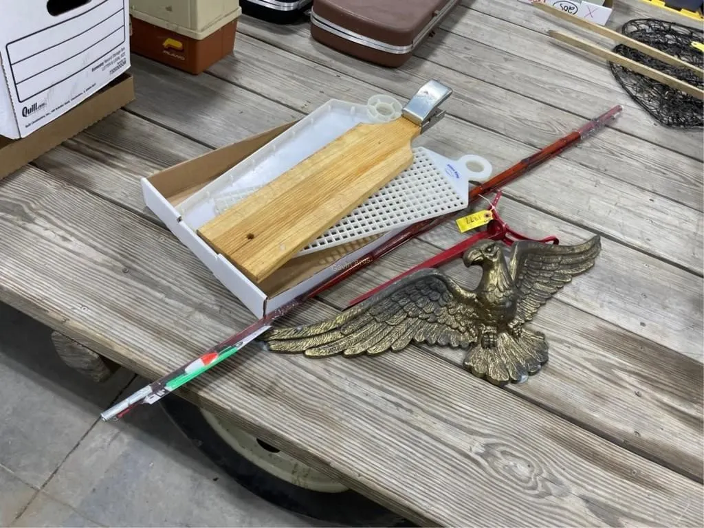 Eagle, Filet Boards, Bamboo Pole