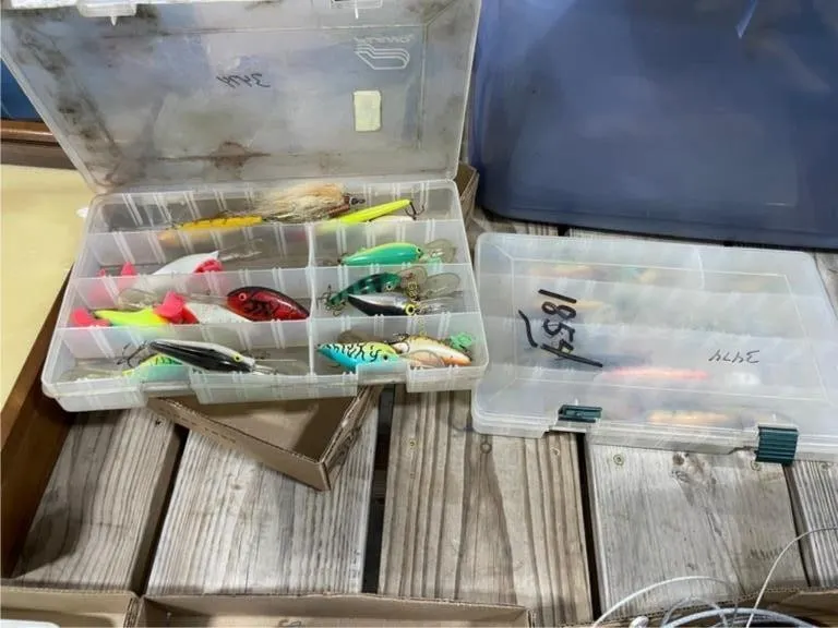 (2) Organizers w/Fishing Tackle