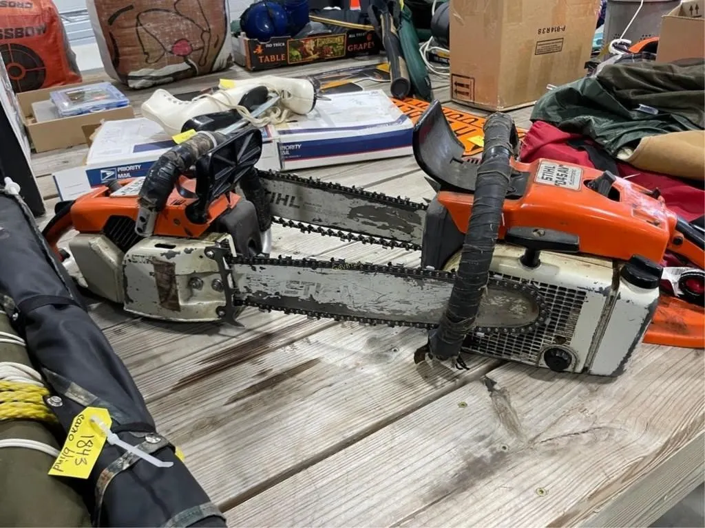 (2) Stihl Chainsaws as-is