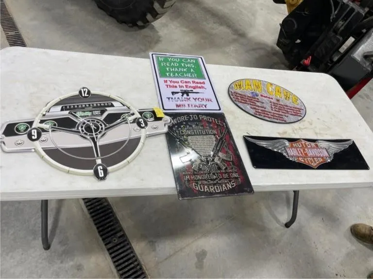 Misc Tin Signs