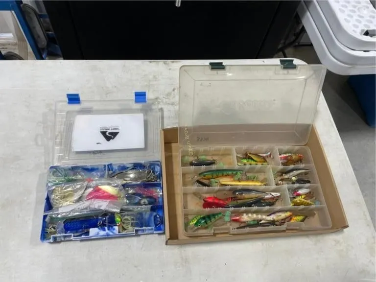(2) Organizers w/Fishing Tackle