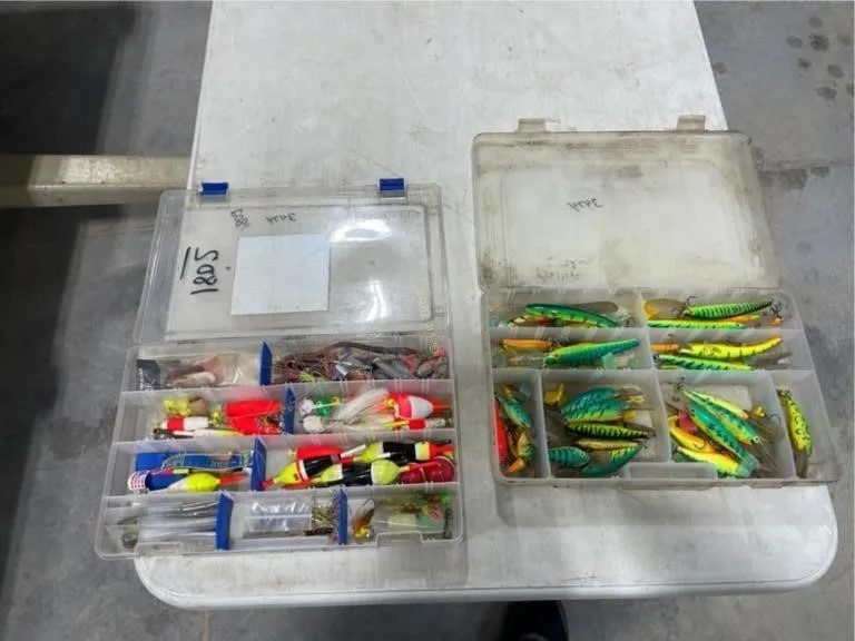 (2) Organizers w/Fishing Tackle