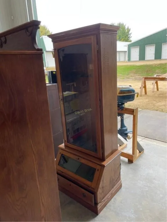 Wood Gun Cabinet