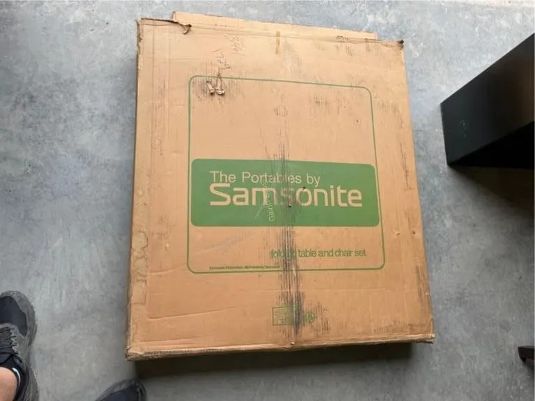 Samsonite Folding Table & Chairs