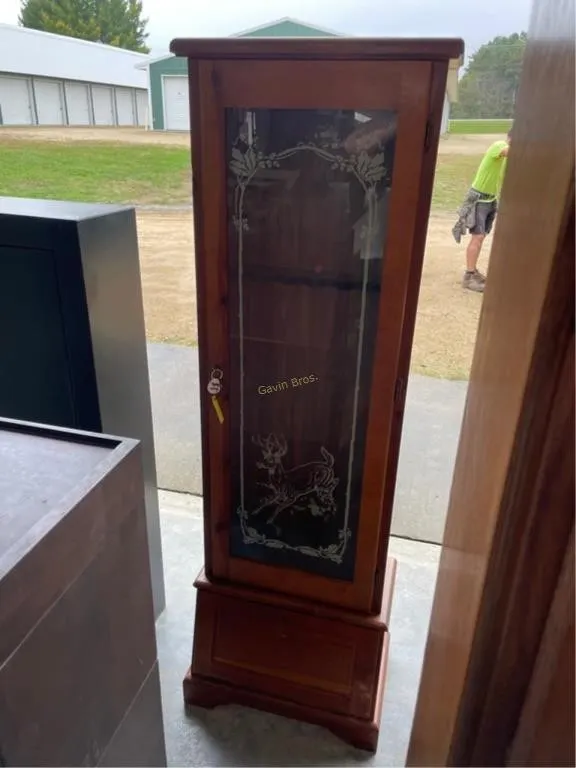 Wood Gun Cabinet