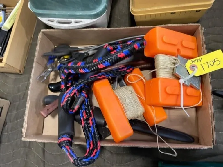 Filet Knives, Twine & other