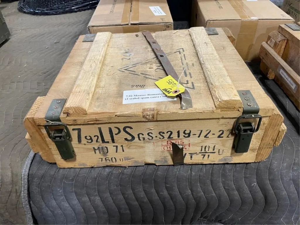 760rds Mauser-Romanian 8mm Ammo