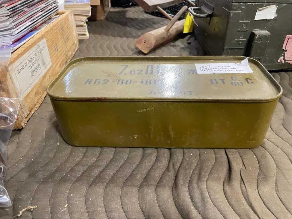 440rds Bulgarian mfg 7.62x54R Ammo
