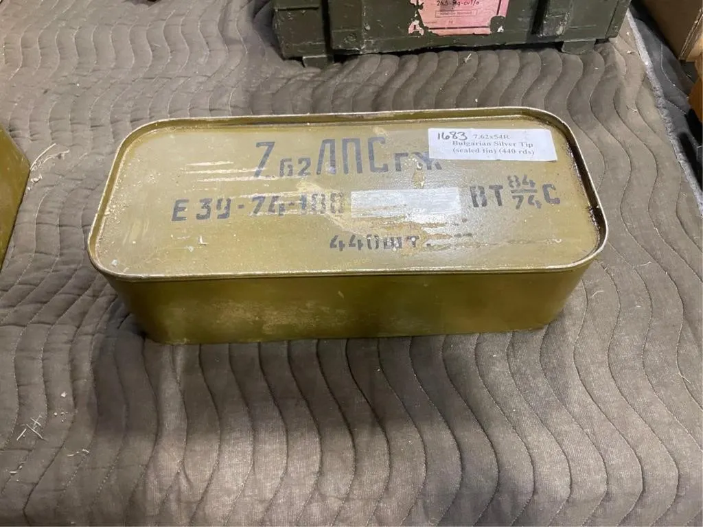 440rds Bulgarian mfg 7.62x54R Ammo