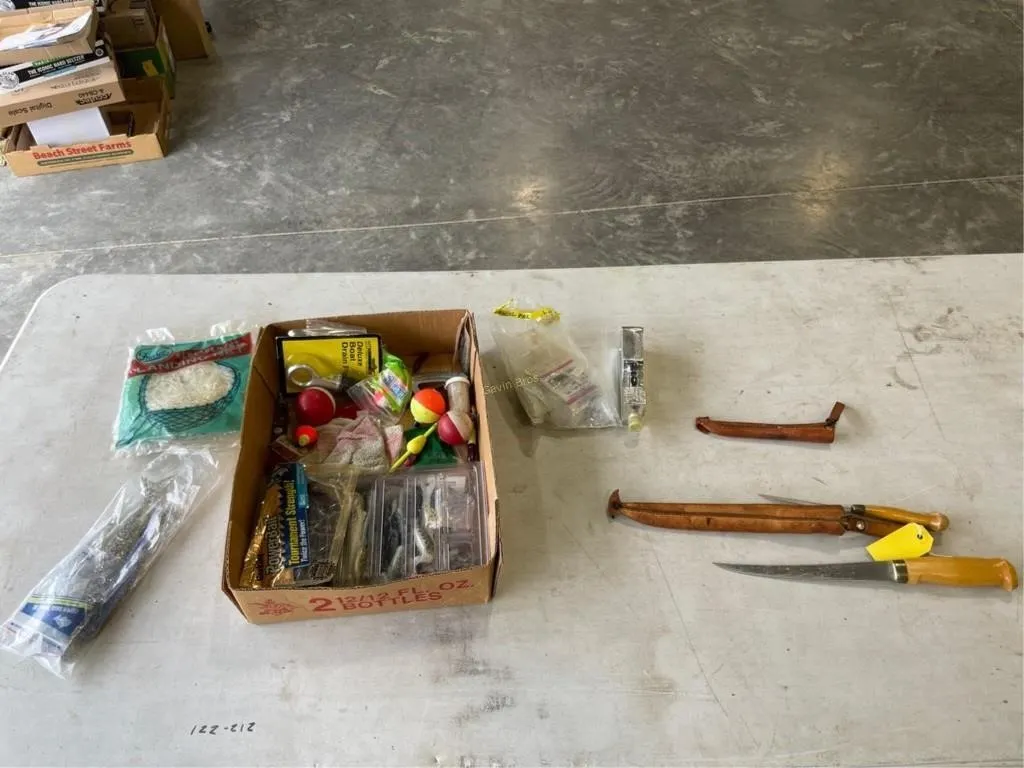 Fishing Supplies & Filet Knife