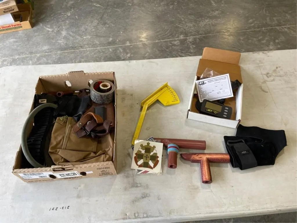 JET V-Force Plus, Handles, Tape etc