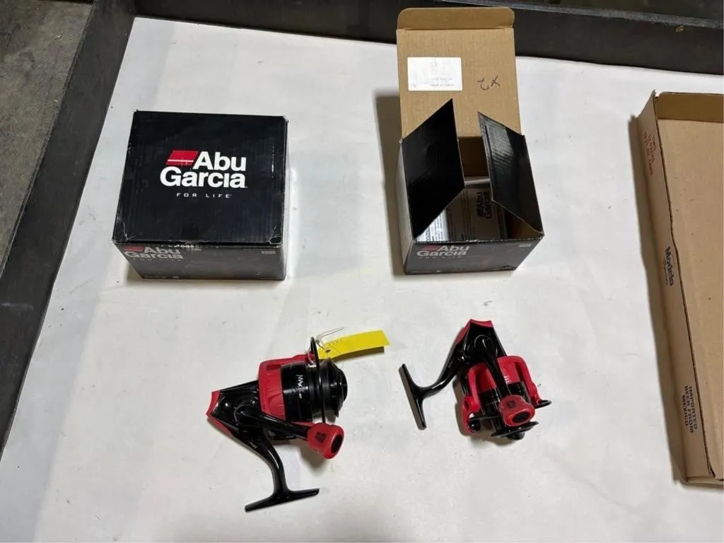 (2) Abu Garcia Max X Fishing Reels