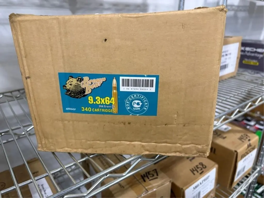 340rds Brown Bear 9.3x64R Ammo