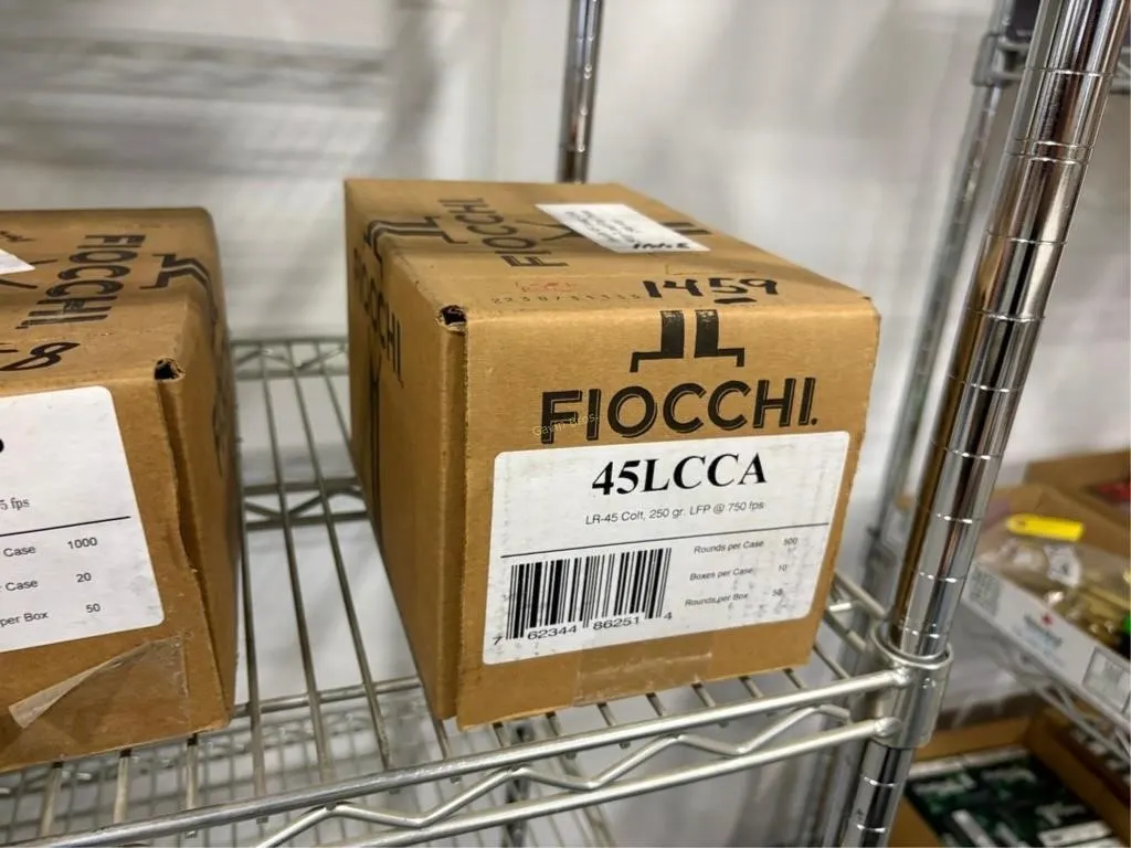 500rds Fiocchi 45 Long Colt Ammo
