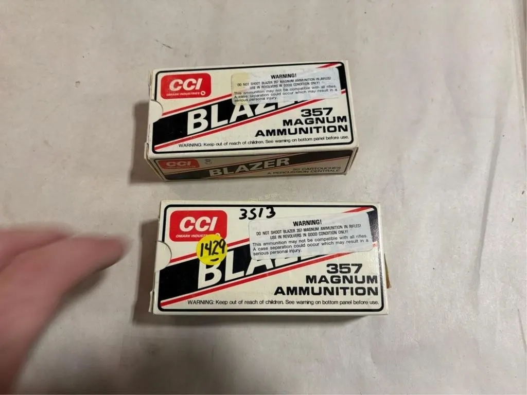 94rds CCI Blazer 357 Mag Ammo
