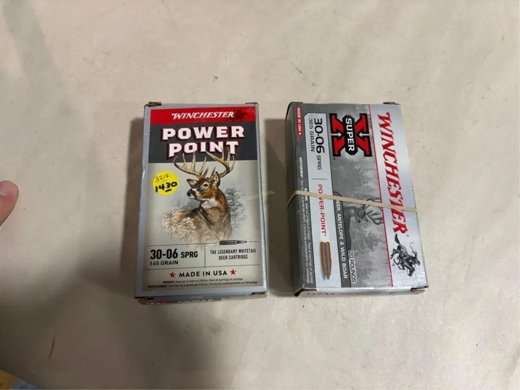 40rds Winchester 30-06 Sprg Ammo