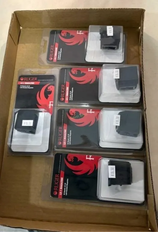 (5) Ruger LX-1 Magazines