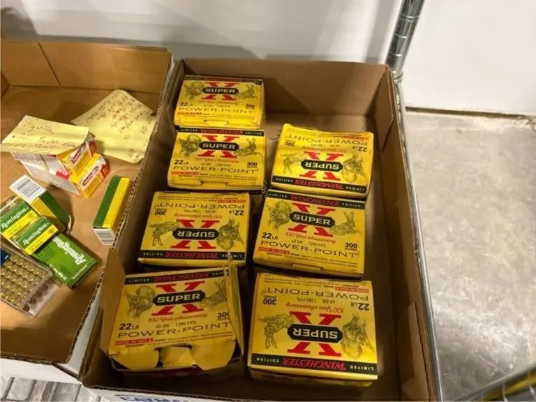 2100 +/- Rounds Winchester 22LR Ammo