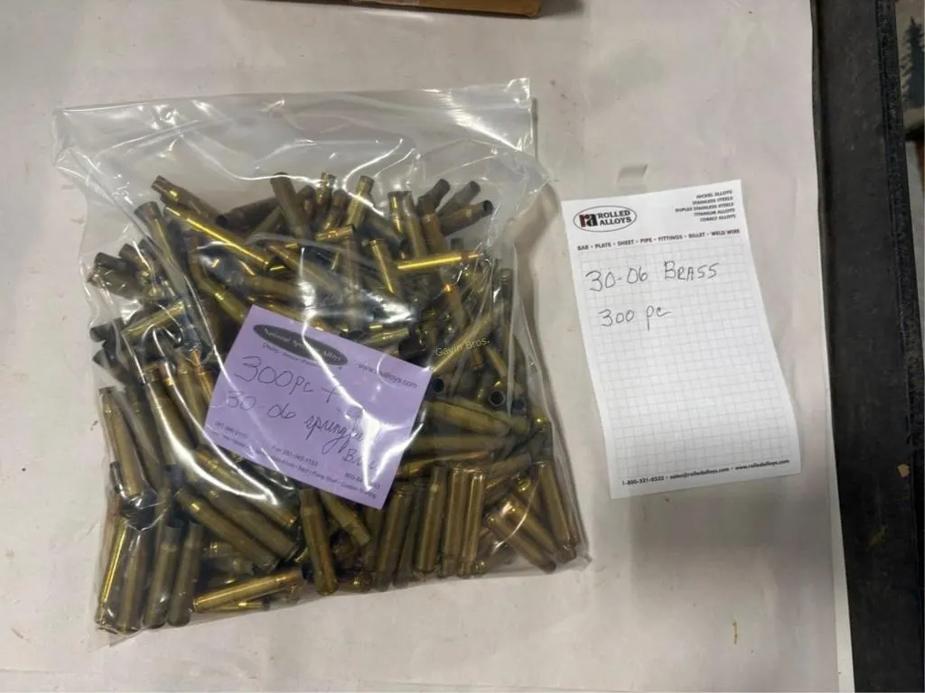 300 +/- 30-06 Brass