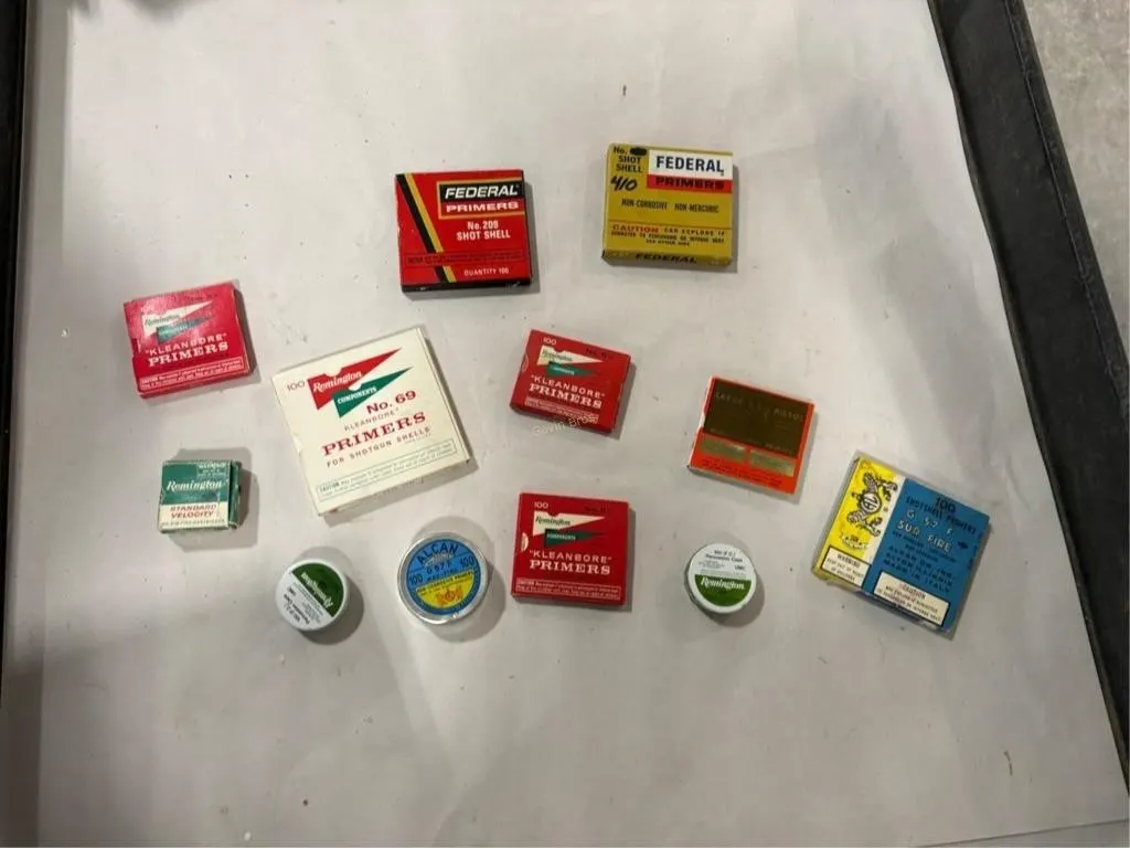 Flat of Vintage Primers