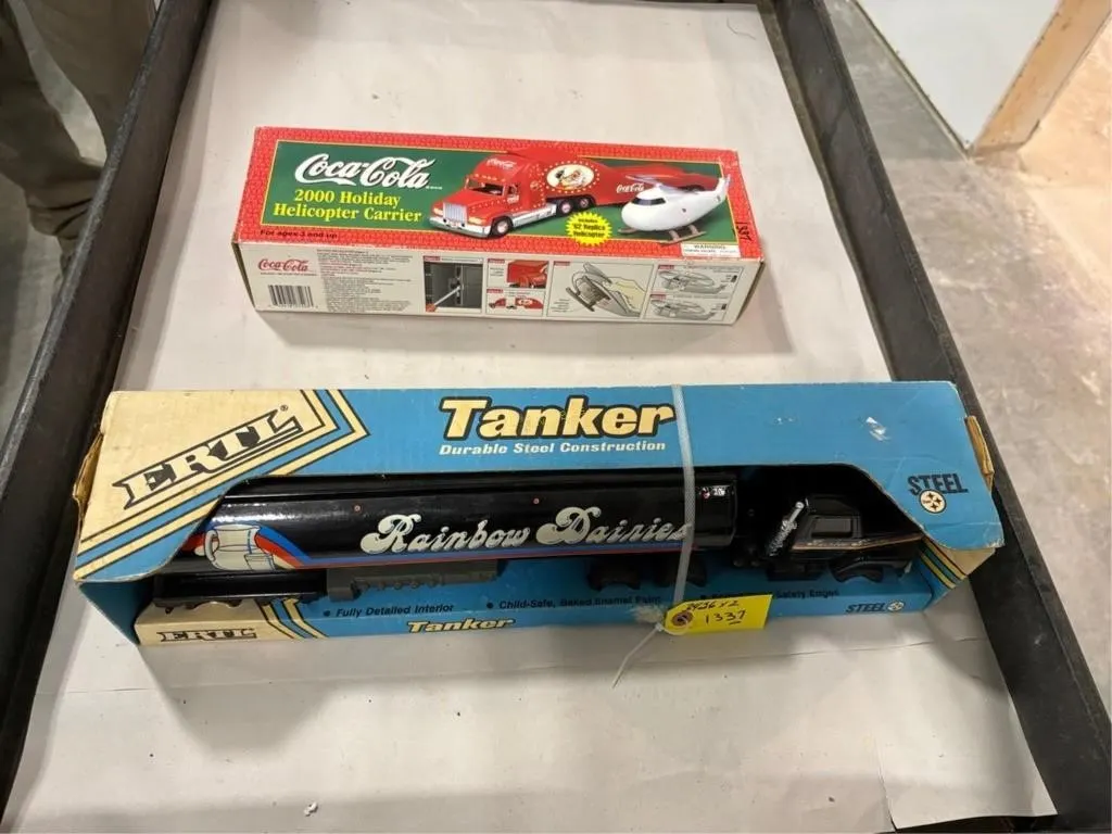 Coca-Cola Truck & Ertl Tanker Truck
