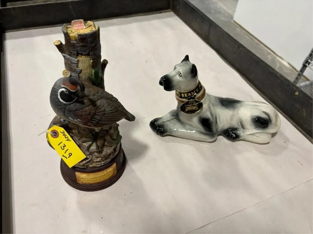 Jim Beam & McCormick Decanters