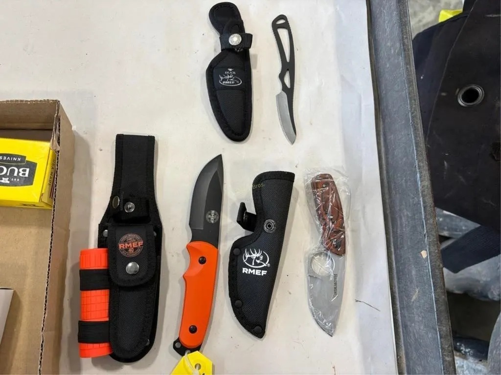 RMEF Buck & other RMEF Knives